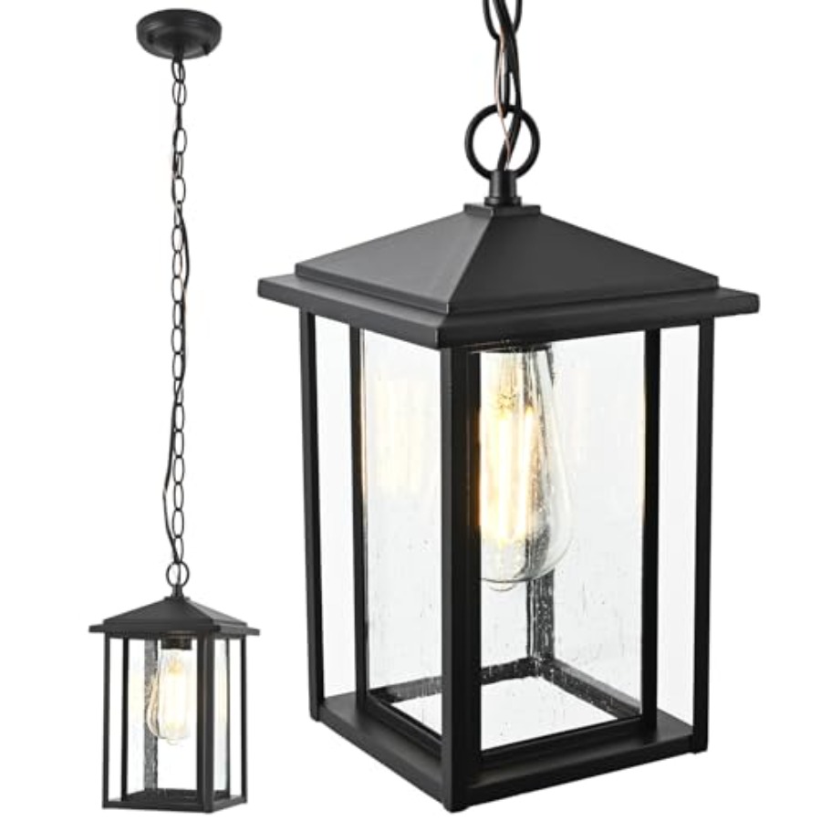 Outdoor Lighting Chandelier - โคมไฟแขวนกลางแจ้งสำหรับระเบียง โคมไฟระย้ากลางแจ้งสำหรับระเบียงหน้าบ้าน โคมไฟแขวนกันน้ำสำหรับภายนอก