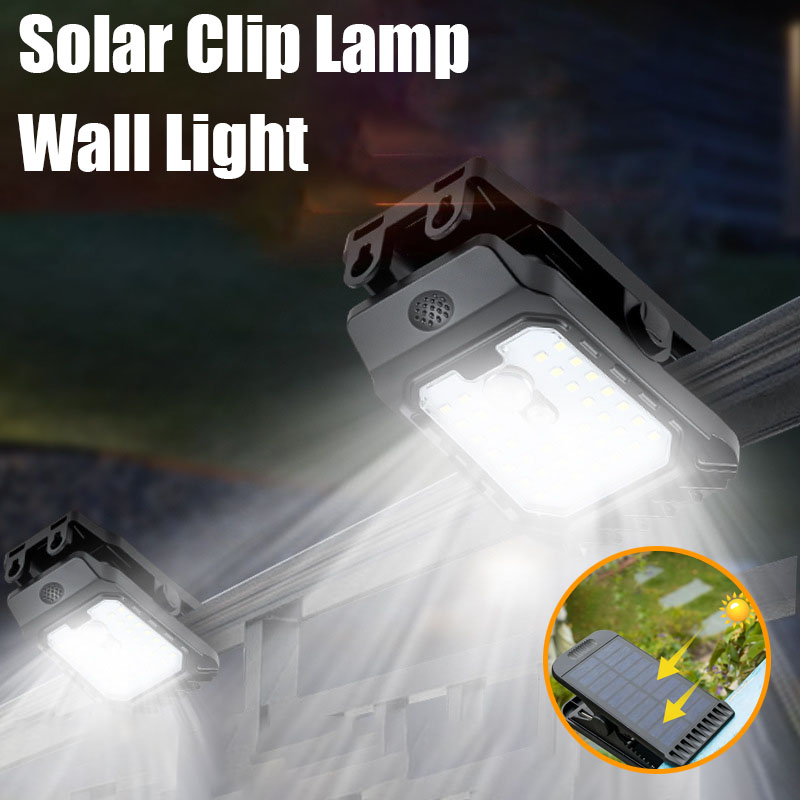 Outdoor Lighting Linear - ไฟติดผนังพลังงานแสงอาทิตย์รุ่นใหม่ อัพเกรดแล้ว สำหรับกลางแจ้ง ลานบ้าน แคมป์ปิ้ง สวน