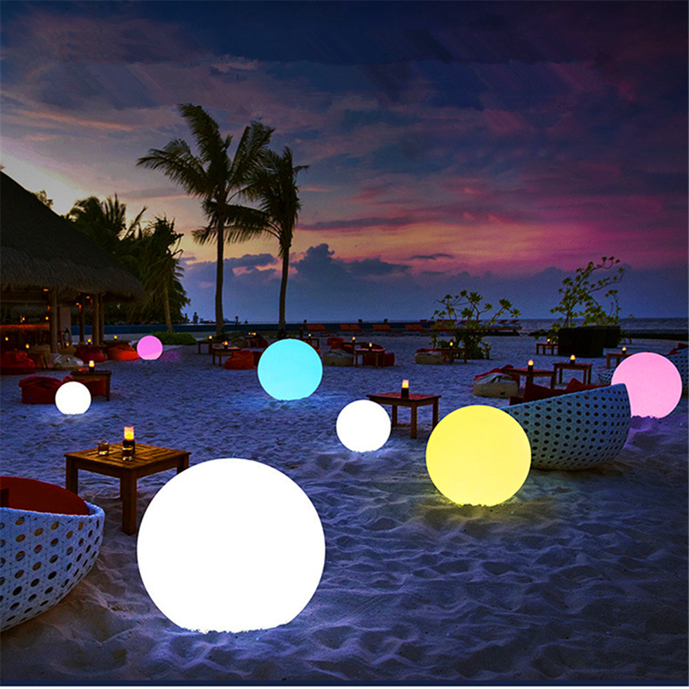 Bollard Light Garden - LED เรืองแสง Ball Light สําหรับเด็กผู้ใหญ่,กลางแจ้ง Globe