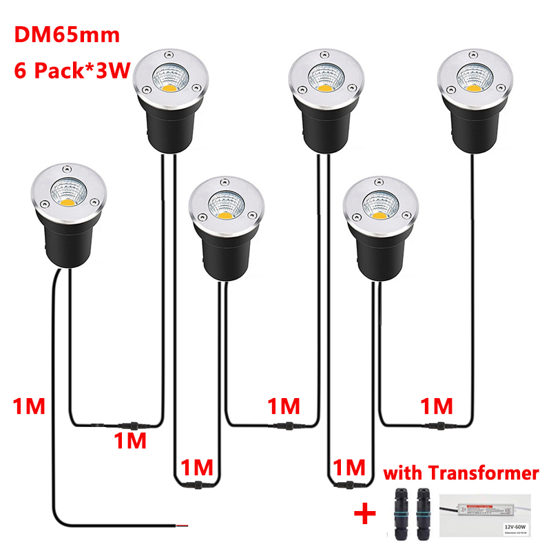 Outdoor Lighting Low Voltage - ไฟ LED กันน้ำ IP67 แบบฝังพื้น DC12V