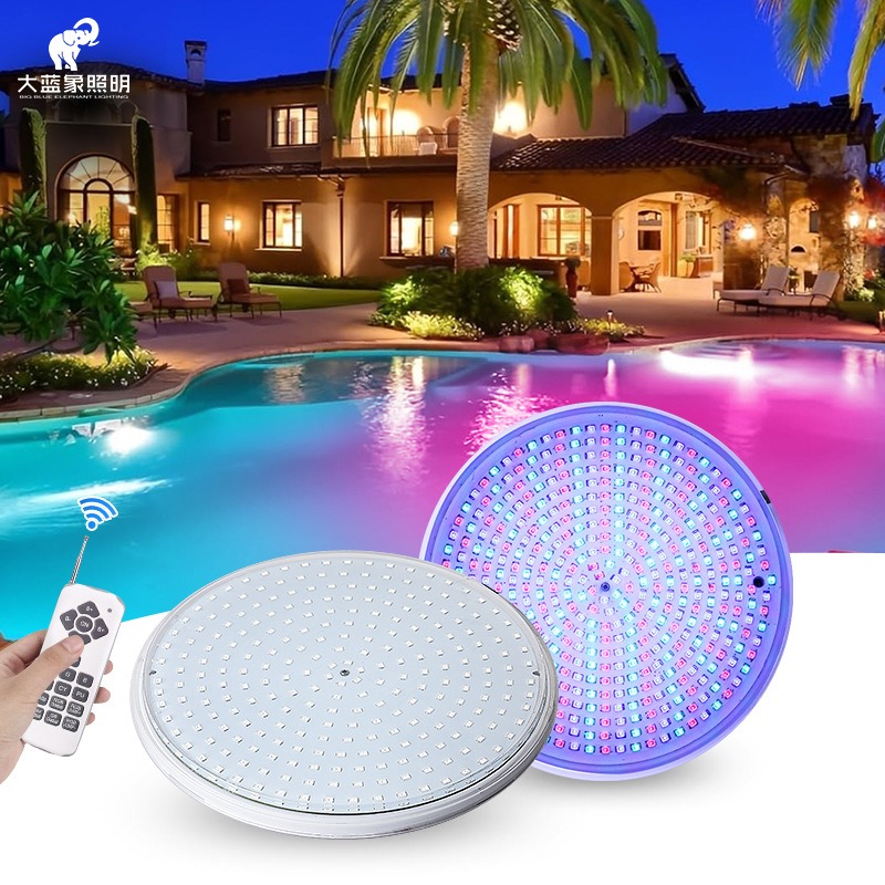 Outdoor Lighting Low Voltage - ไฟสระว่ายน้ำกลางแจ้งกันน้ำ IP68 ใต้น้ำ PAR56 แหล่งกำเนิดแสง 18