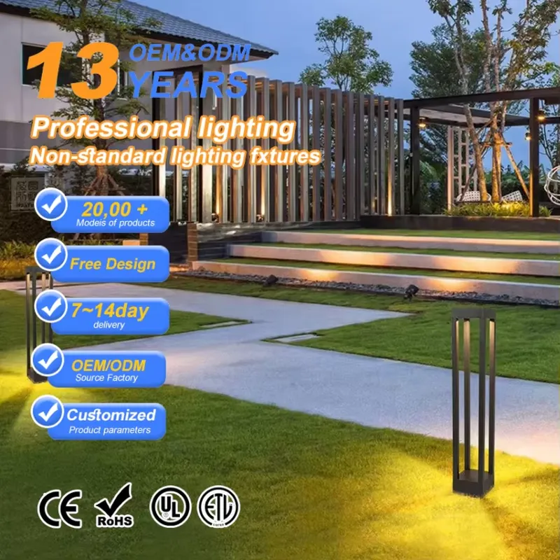 Bollard Light Garden - ไฟสนามแบบ COB Chip LED กันน้ำ IP65
