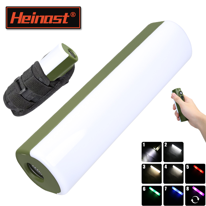 Led Flood Light - ไฟฉายมือถือแบบชาร์จไฟได้ไฟฉายสี RGB สำหรับตั้งแคมป์, แบตเตอรี่ 2 X