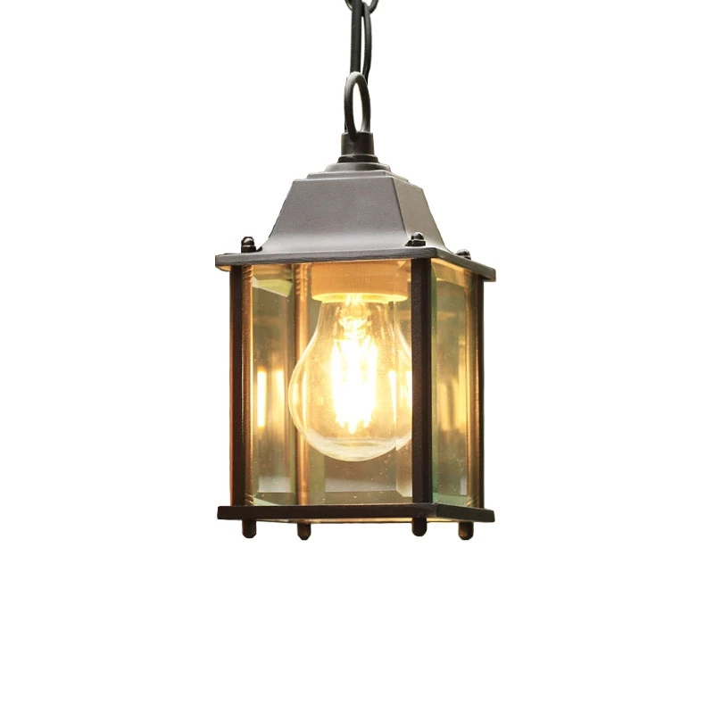 Outdoor Lighting Chandelier - โคมไฟแขวนกลางแจ้งกันน้ำ Retro Retro Garden Light Entrance