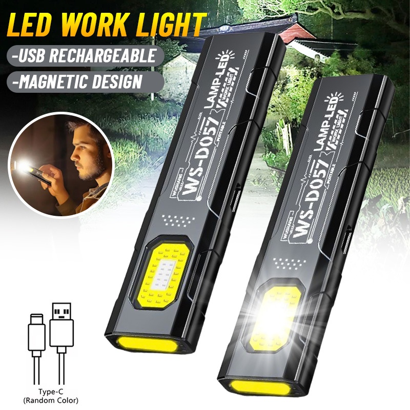 Outdoor Lighting Guide - ไฟฉายเตือนความปลอดภัยขนาดเล็กทรงพลัง ไฟเตือนแรงสูง พกพาสะดวก ใช้สำหรับงานซ่อมบำรุงภายนอกอาคาร ไฟฉุกเฉิน EDC