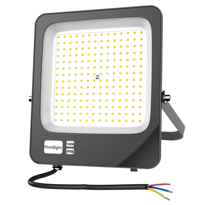 Led Flood Light - ไฟสปอร์ตไลท์ LED สำหรับคลังสินค้ากลางแจ้งเชิงพาณิชย์ IP66 กันน้ำ โครงอะลูมิเนียมแบบ