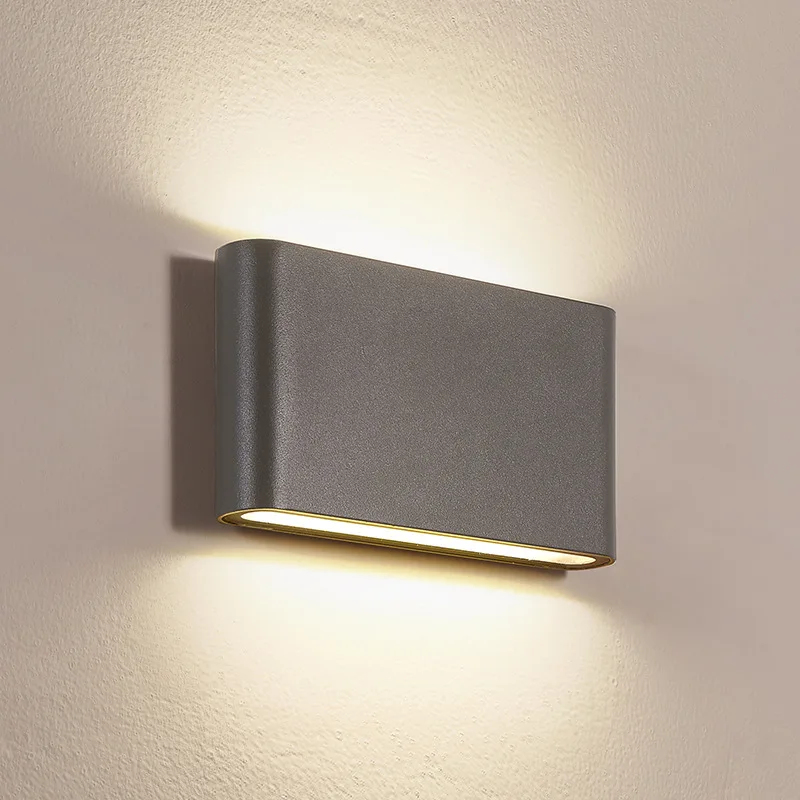 Outdoor Lighting Hardwired - โคมไฟติดผนัง LED แบบโมเดิร์น สำหรับทางเดิน ห้องโถง ห้องนอน