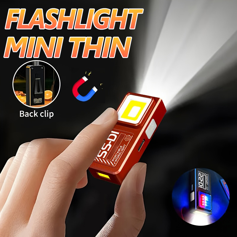 Led Flood Light - ไฟฉาย LED ขนาดเล็กแบบ COB ชาร์จไฟได้ พกพาสะดวก