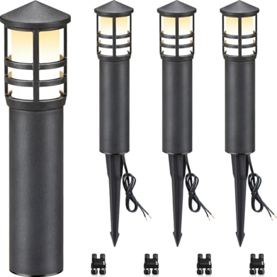 Outdoor Lighting Low Voltage - ไฟทางเดินแรงดันต่ำ 4 ชุด 3W 3000K 12-24V