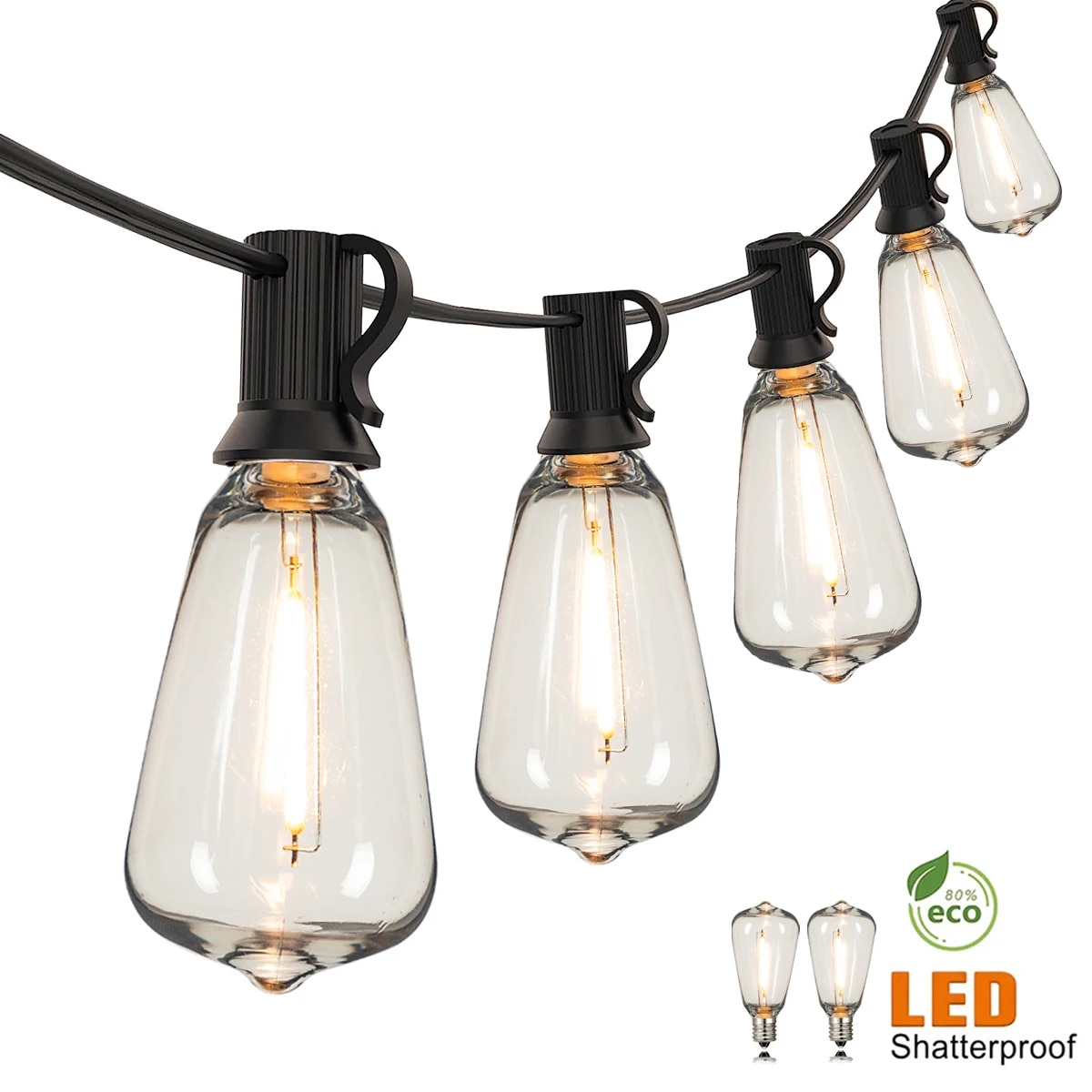 Outdoor Lighting Strip - ไฟประดับสายยาว 110V ปลั๊กแบบ US รุ่น ST38