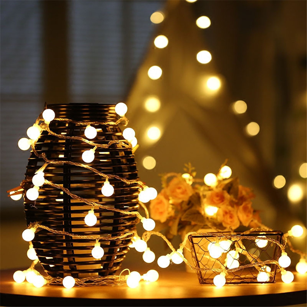 ไฟประดับโซลาร์เซลล์/USB/แบตเตอ - Outdoor Lighting For Christmas บทวิจารณ์และราคา