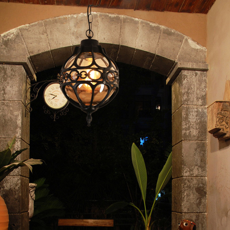 ลูกโลกอาหรับ Porch จี้ไฟทางเดิ - Outdoor Lighting Bronze บทวิจารณ์และราคา