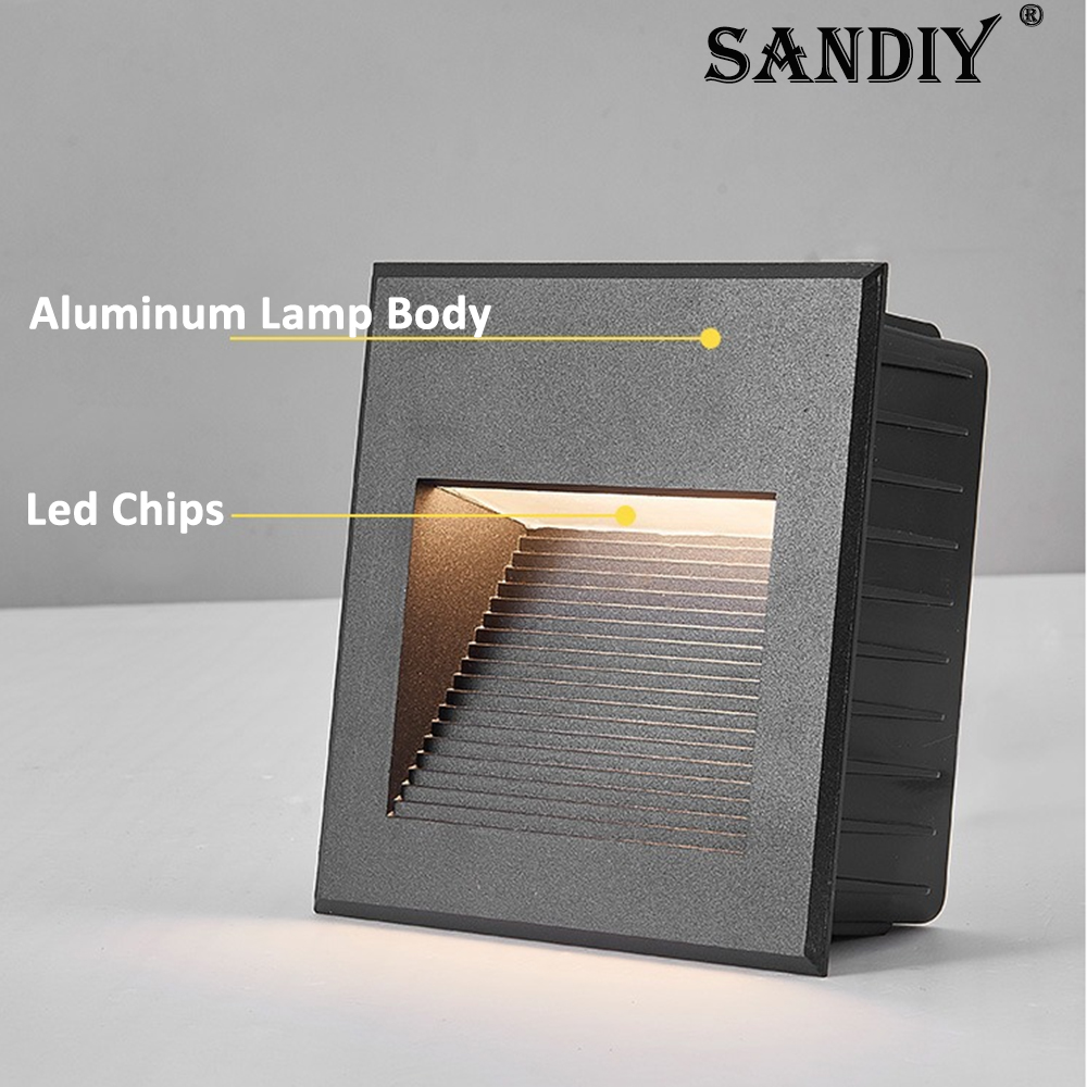 โคมไฟติดผนังภายนอกแบบฝัง SANDI - Outdoor Lighting Low Voltage บทวิจารณ์และราคา