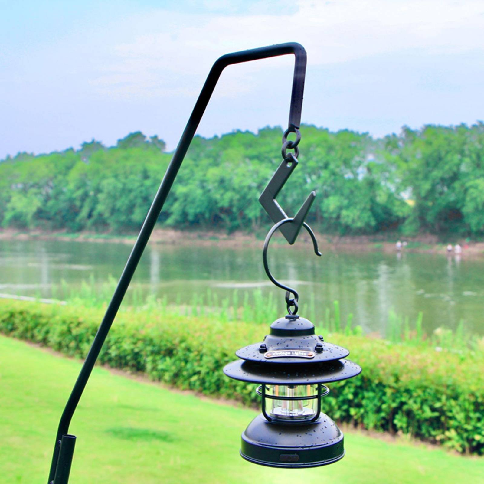 ขาตั้งโคมไฟสำหรับตั้งแคมป์ แบบ - Outdoor Lighting Pole บทวิจารณ์และราคา