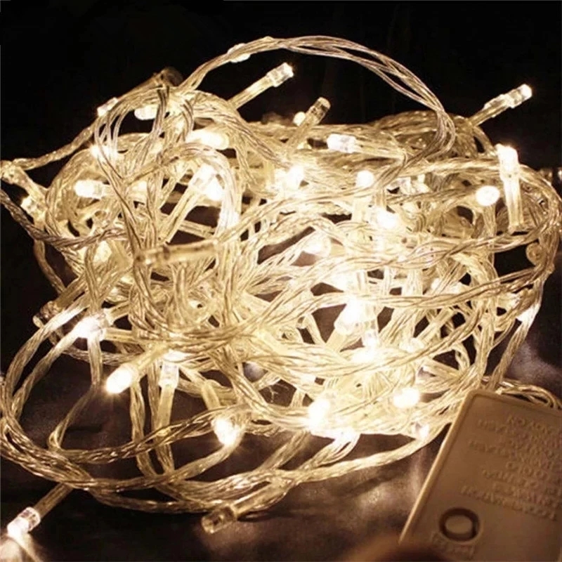 ไฟประดับ LED 10 เมตร 100 ดวง 1 - Outdoor Lighting Strip บทวิจารณ์และราคา