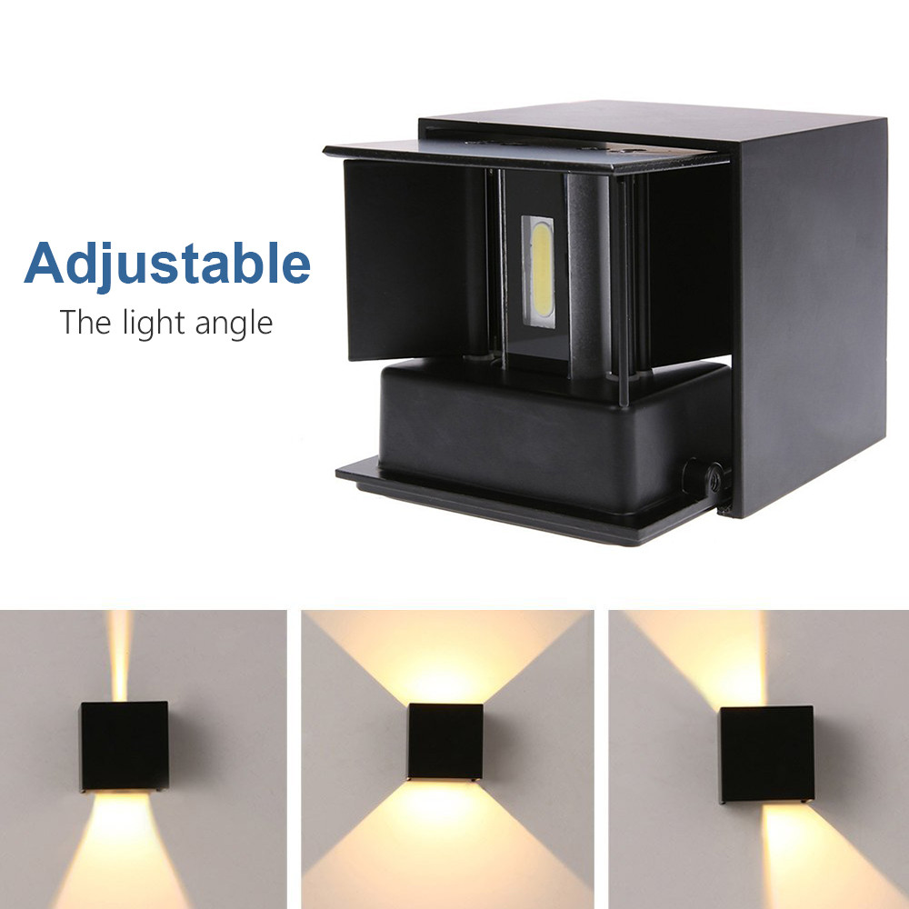 LED Wall Sconces 6W โมเดิร์นโค - Outdoor Lighting Hardwired บทวิจารณ์และราคา