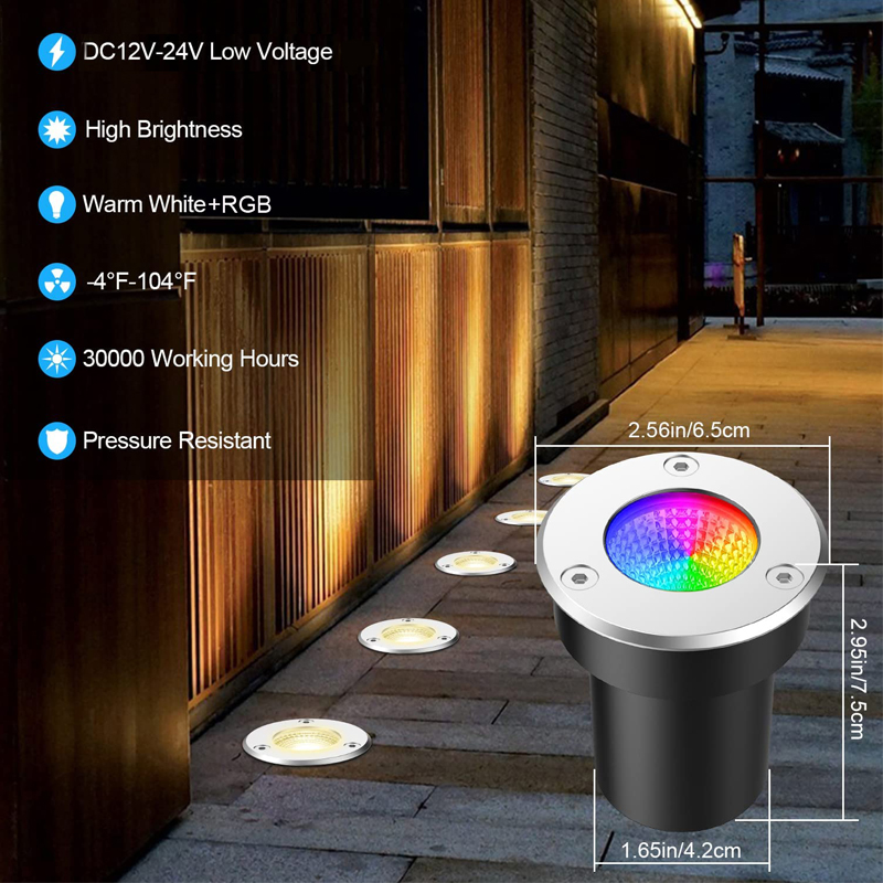 ไฟ LED RGBW แรงดันต่ำสำหรับตกแ - Outdoor Lighting Low Voltage บทวิจารณ์และราคา