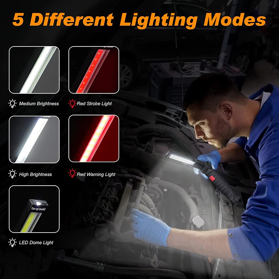 ไฟฉาย LED แบบพกพาพร้อมตะขอแม่เ - Outdoor Lighting Guide บทวิจารณ์และราคา