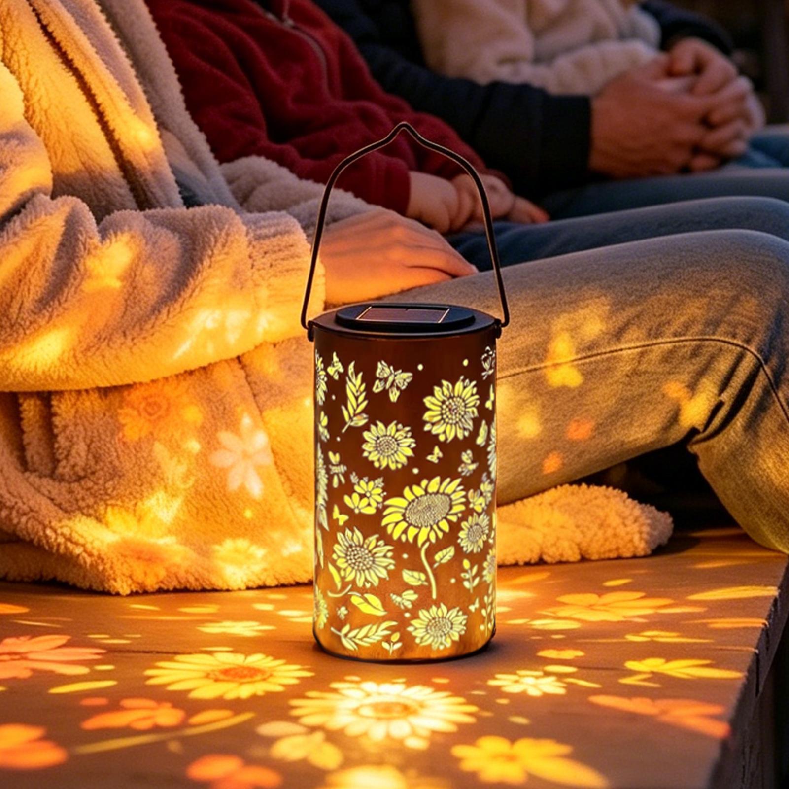 โคมไฟพลังงานแสงอาทิตย์รูปดอกทา - Outdoor Lighting For Patio บทวิจารณ์และราคา