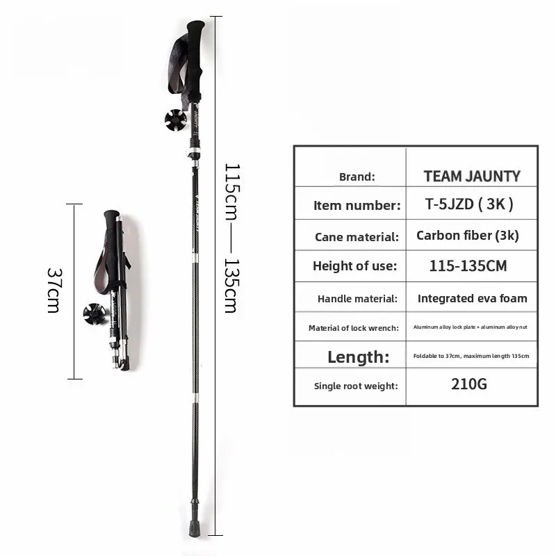 ไม้เท้าเดินป่าแบบพับได้ 5 ท่อน - Outdoor Lighting Pole บทวิจารณ์และราคา