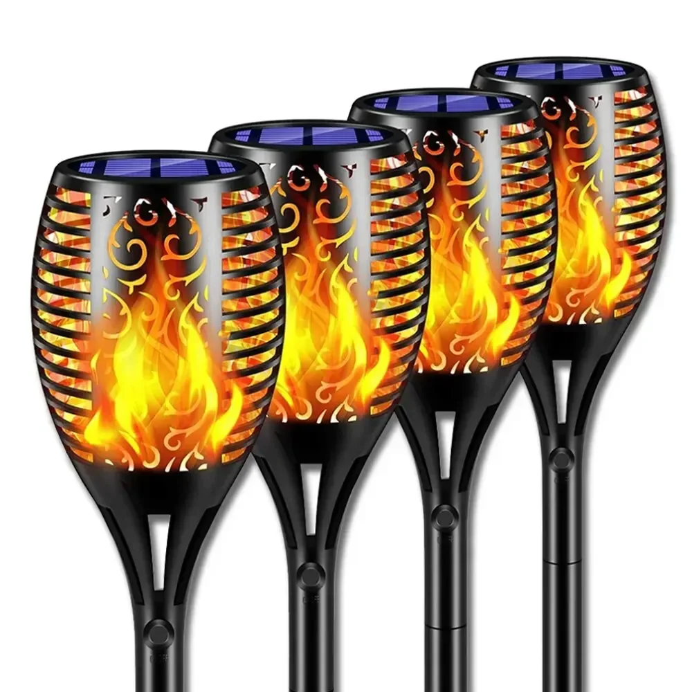 ไฟฉายสวนพลังงานแสงอาทิตย์กลางแ - Fire Torch Solar บทวิจารณ์และราคา