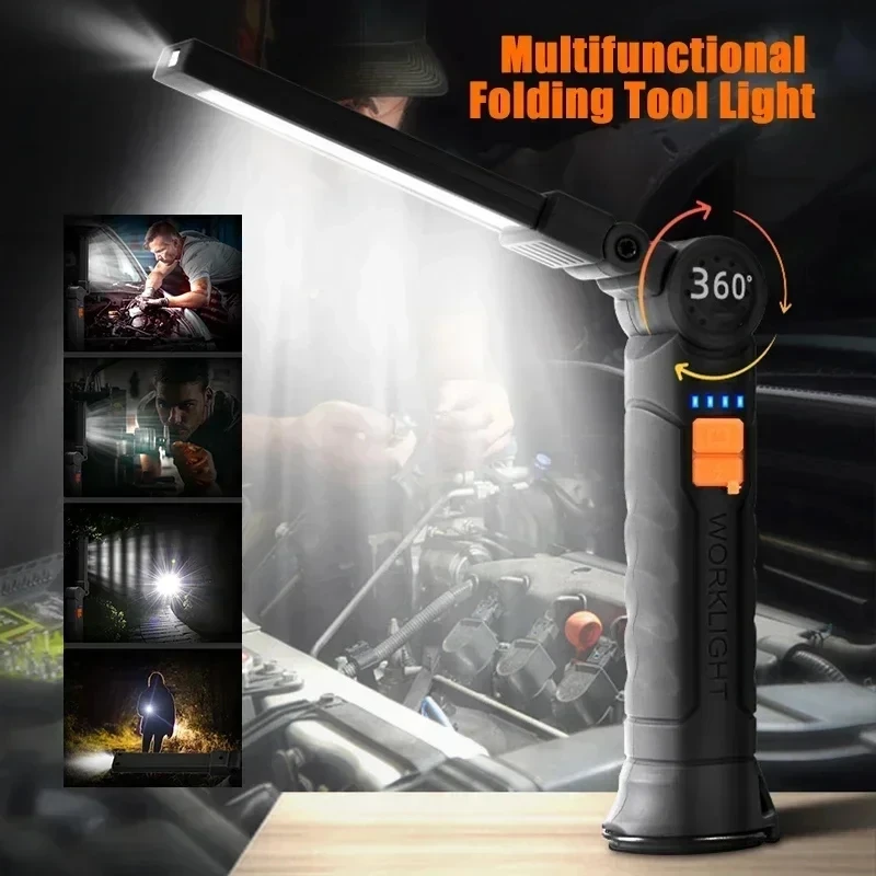 ไฟฉาย LED แบบพกพา COB ชาร์จไฟผ - Outdoor Lighting Guide บทวิจารณ์และราคา