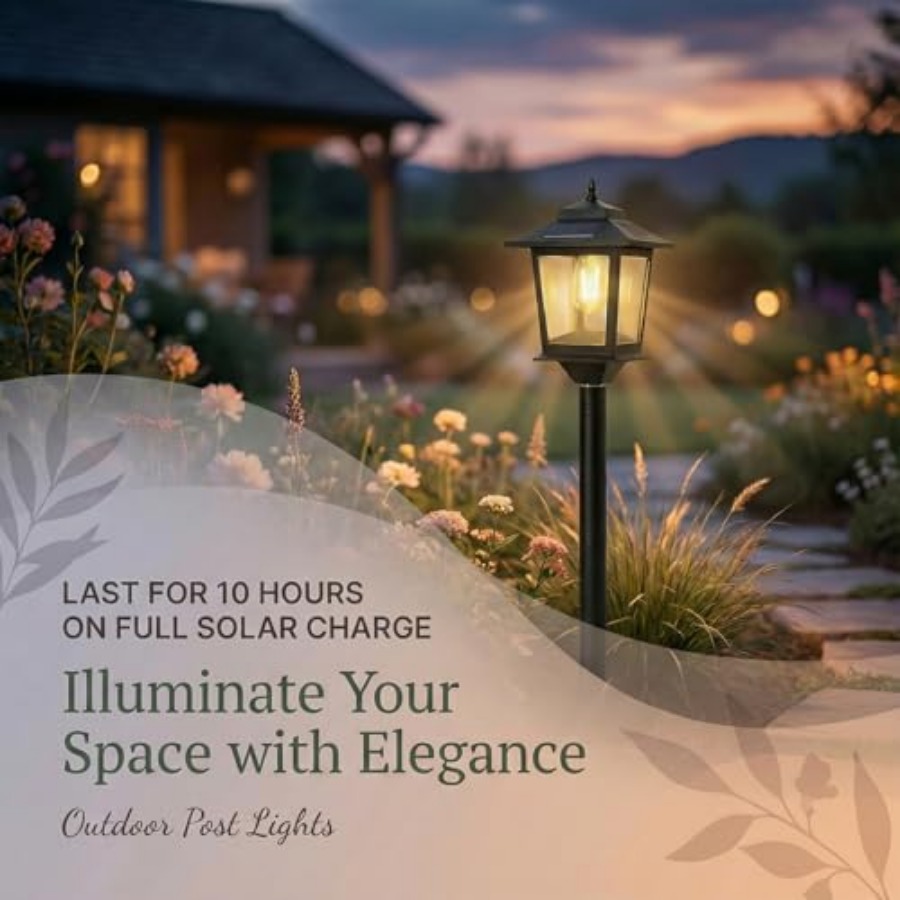 ไฟเสาโซลาร์เซลล์กลางแจ้ง, ชุด  - Outdoor Lighting For Patio บทวิจารณ์และราคา