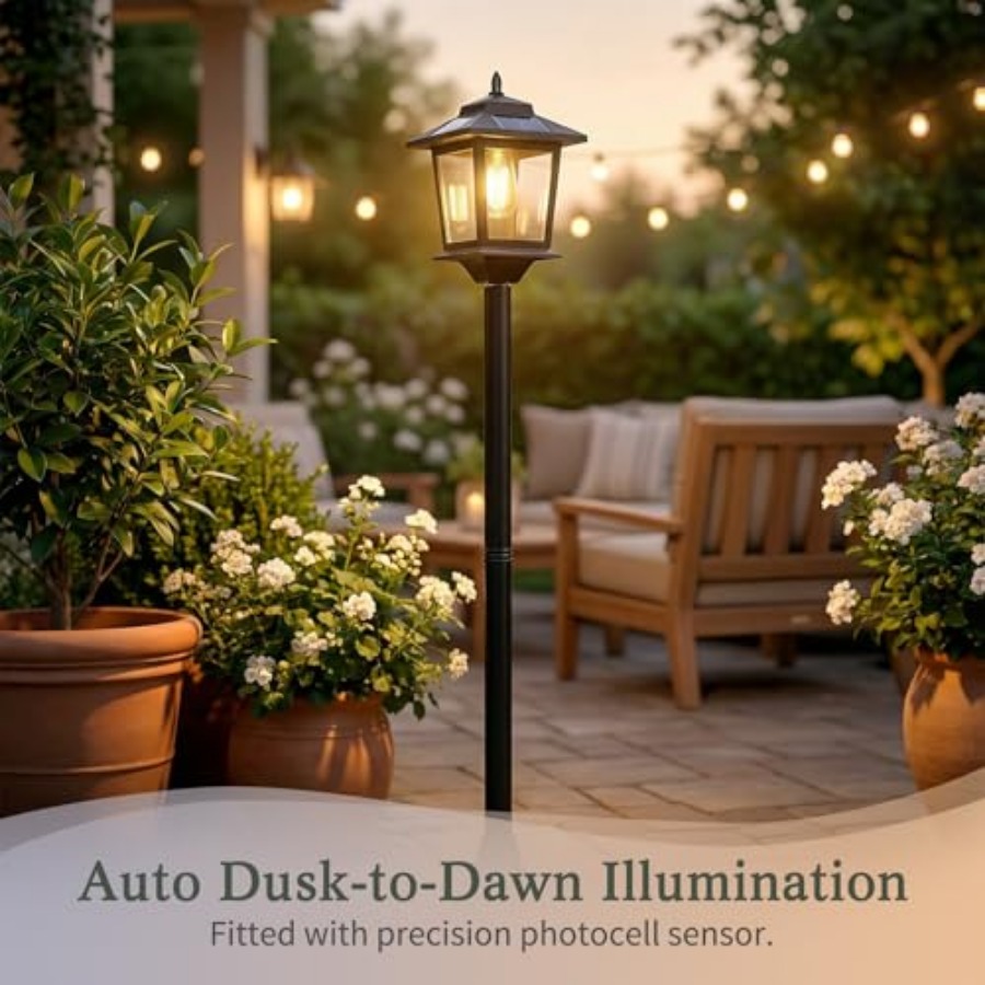 ไฟเสาโซลาร์เซลล์กลางแจ้ง, ชุด  - Outdoor Lighting For Patio บทวิจารณ์และราคา