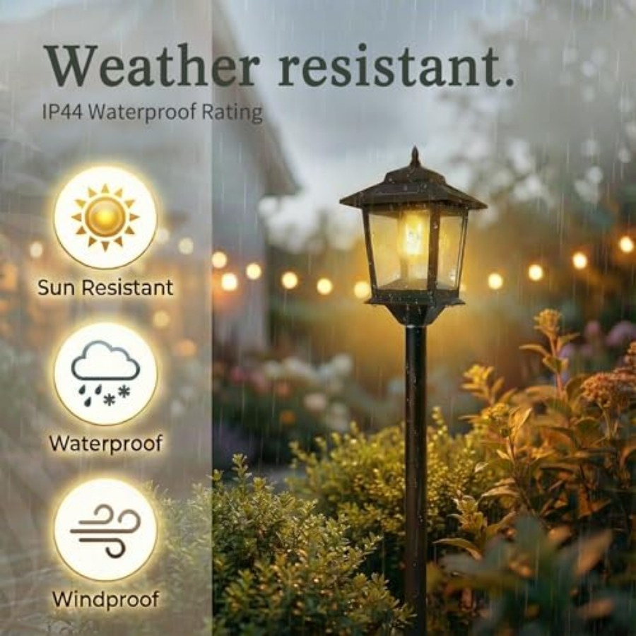ไฟเสาโซลาร์เซลล์กลางแจ้ง, ชุด  - Outdoor Lighting For Patio บทวิจารณ์และราคา