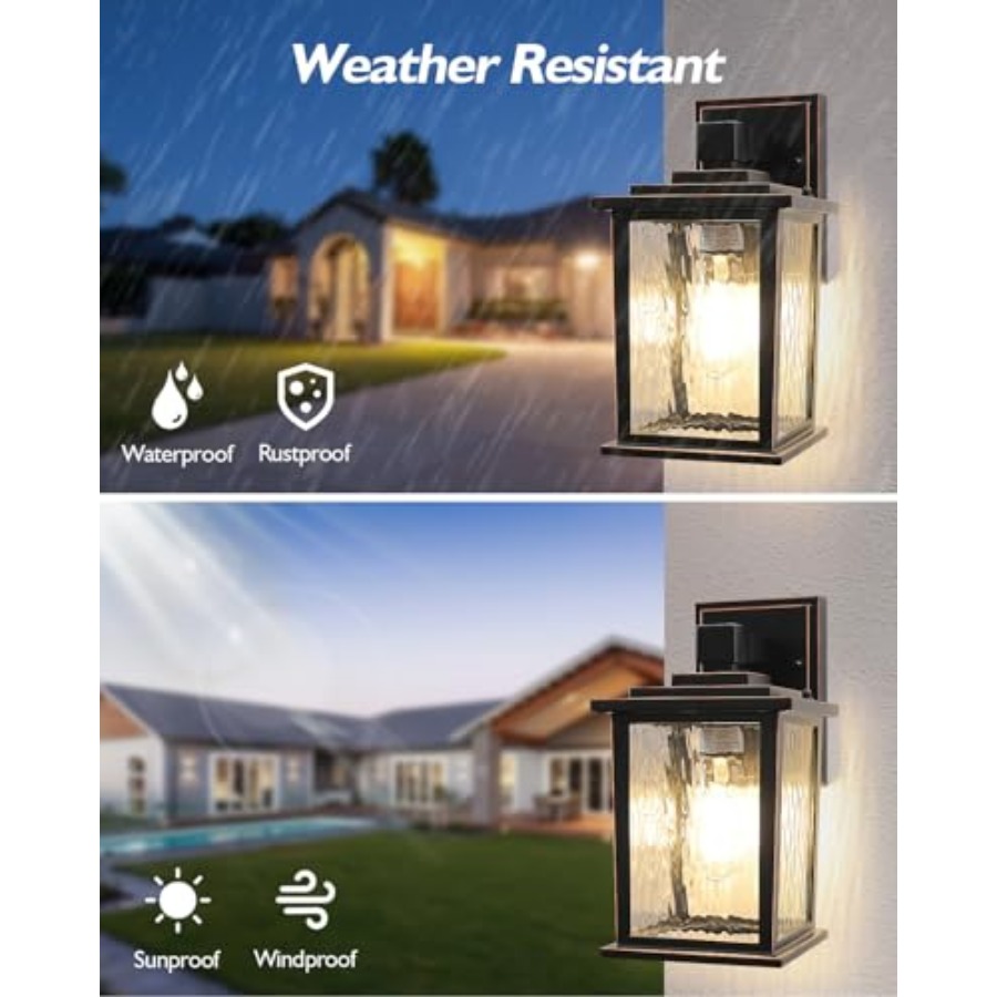 ไฟระเบียงกลางแจ้งขนาด 12 นิ้ว, - Outdoor Lighting Hardwired บทวิจารณ์และราคา