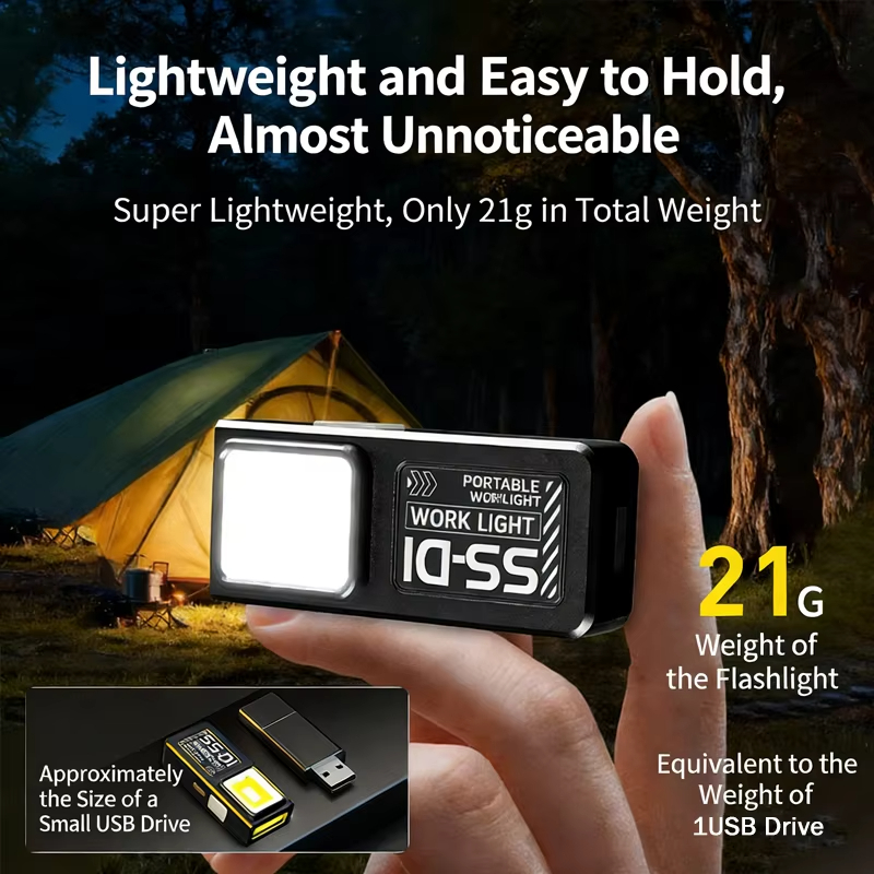 ไฟฉาย LED COB แบบชาร์จไฟได้ ชน - Led Flood Light บทวิจารณ์และราคา