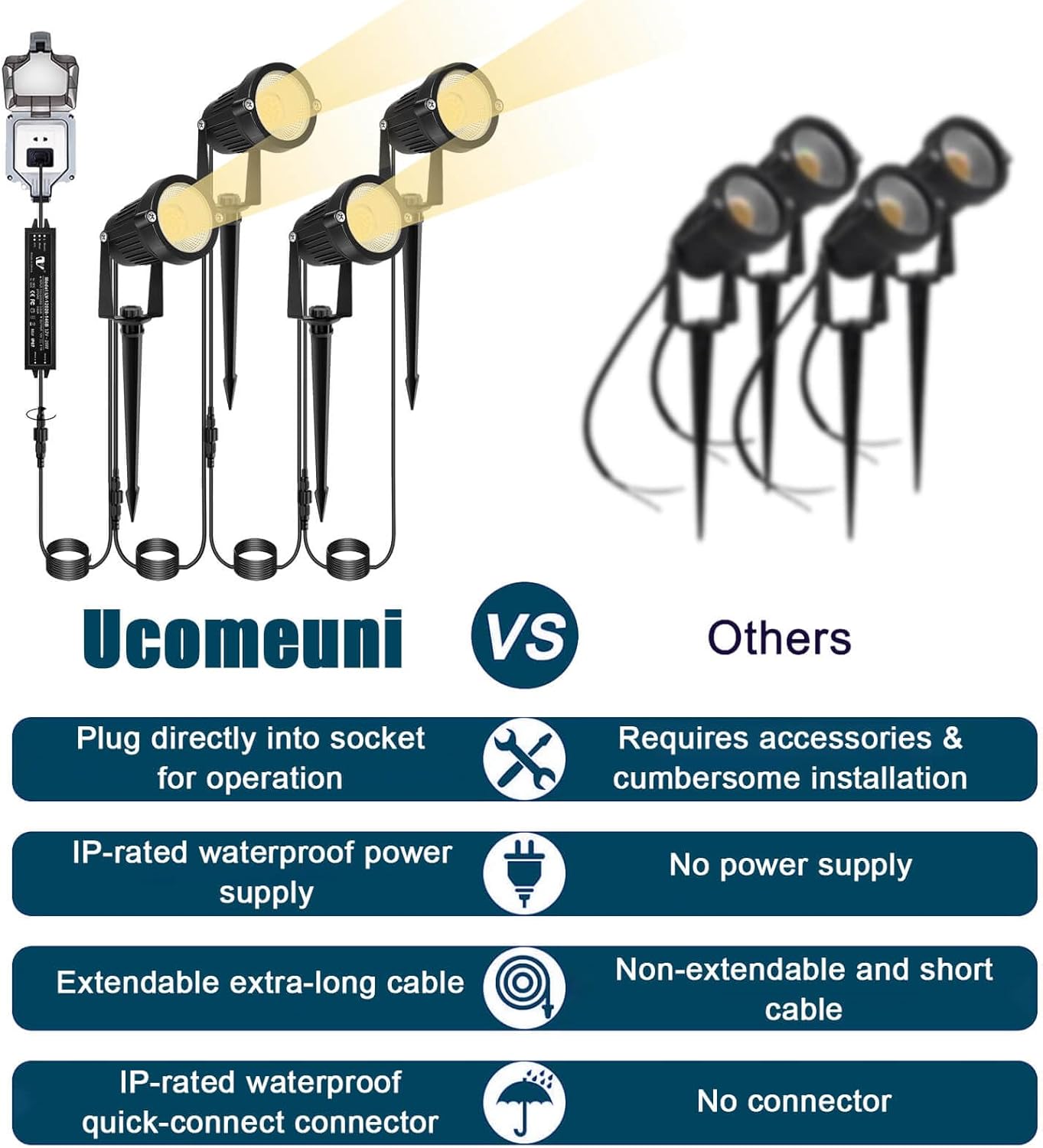 ไฟส่องสว่างภูมิทัศน์แรงดันต่ำ, - Outdoor Lighting Low Voltage บทวิจารณ์และราคา