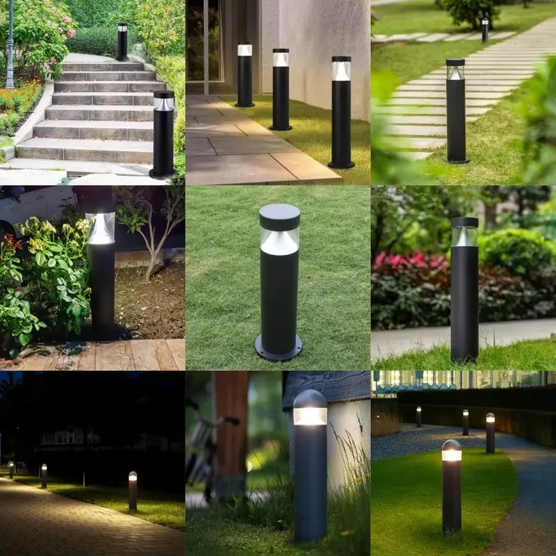ไฟเสาอลูมิเนียม LED โมเดิร์น 3 - Bollard Light Garden บทวิจารณ์และราคา