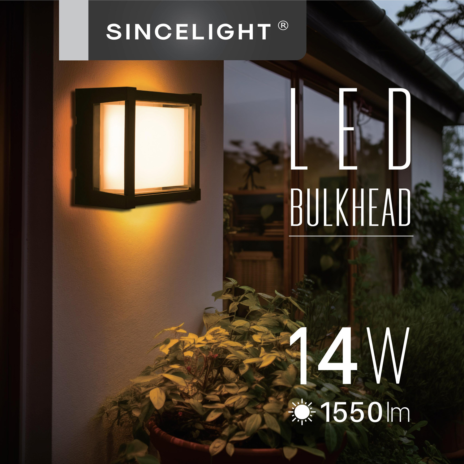 โคมไฟติดผนัง LED 14W, ชุดติดตั - Outdoor Lighting Hardwired บทวิจารณ์และราคา