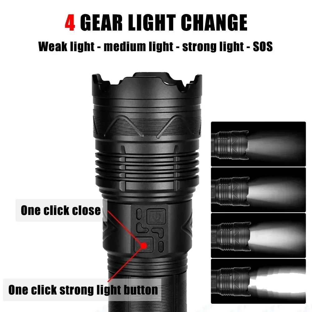 99000000LM ไฟฉาย LED สว่างเป็น - Outdoor Lighting Guide บทวิจารณ์และราคา