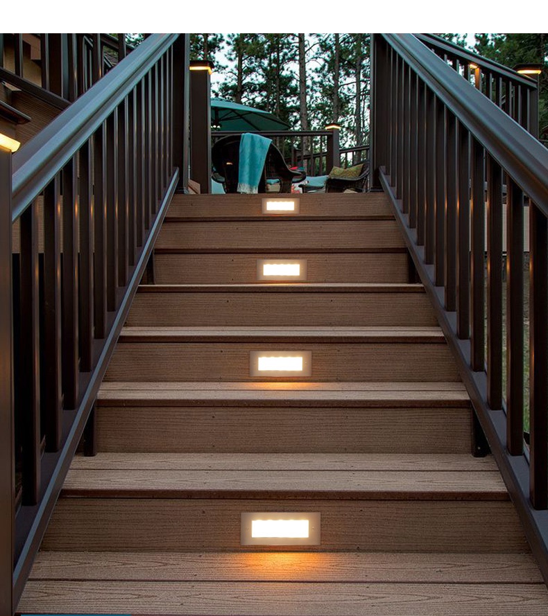 ไฟใต้ดิน IP65 5W ไฟบันได ไฟขั้ - Outdoor Lighting On Stairs บทวิจารณ์และราคา