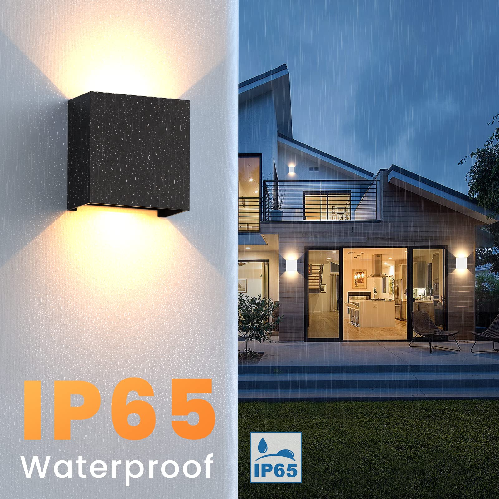 LED Wall Sconces 6W โมเดิร์นใน - Outdoor Lighting Hardwired บทวิจารณ์และราคา