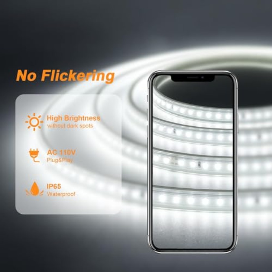 ไฟเส้น LED, 240 หลอด LED, แสงส - Outdoor Lighting Strip บทวิจารณ์และราคา