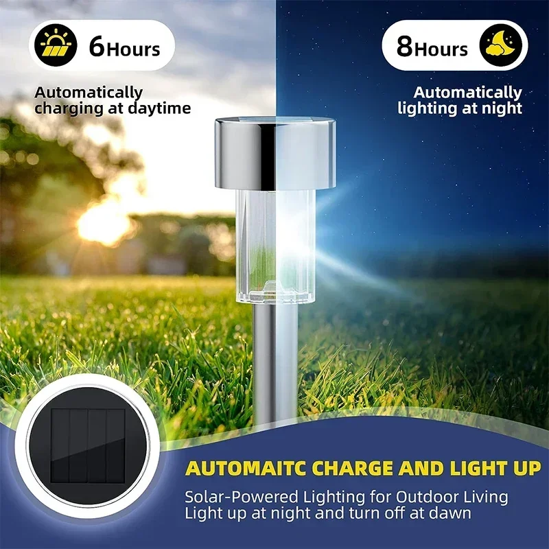 ไฟกลางแจ้งพลังงานแสงอาทิตย์โคม - Bollard Light Garden บทวิจารณ์และราคา