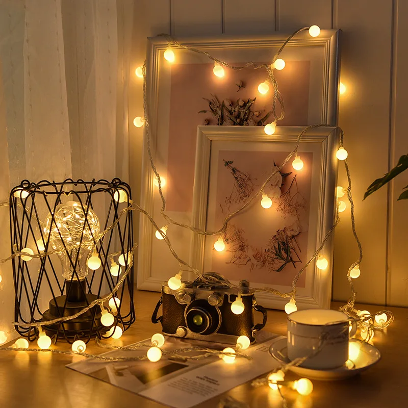 10M USB/แบตเตอรี่ Power Ball ไ - Outdoor Lighting Strip บทวิจารณ์และราคา