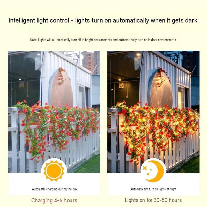 ไฟประดับรูปดอกกุหลาบพลังงานแสง - Outdoor Lighting For Christmas บทวิจารณ์และราคา