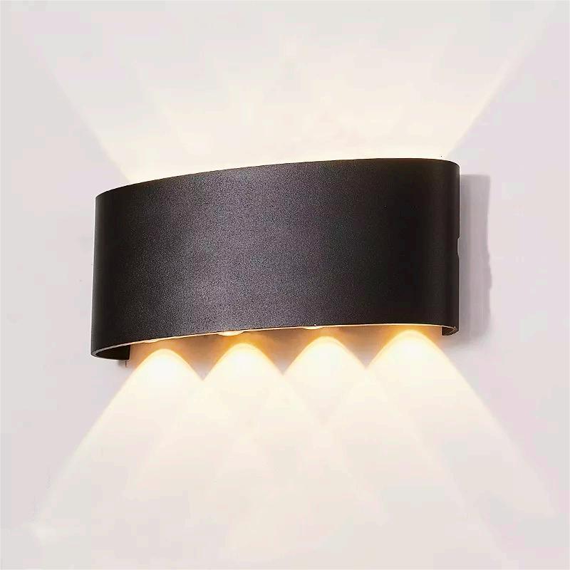 โคมไฟติดผนัง LED โมเดิร์น สีขา - Outdoor Lighting Hardwired บทวิจารณ์และราคา