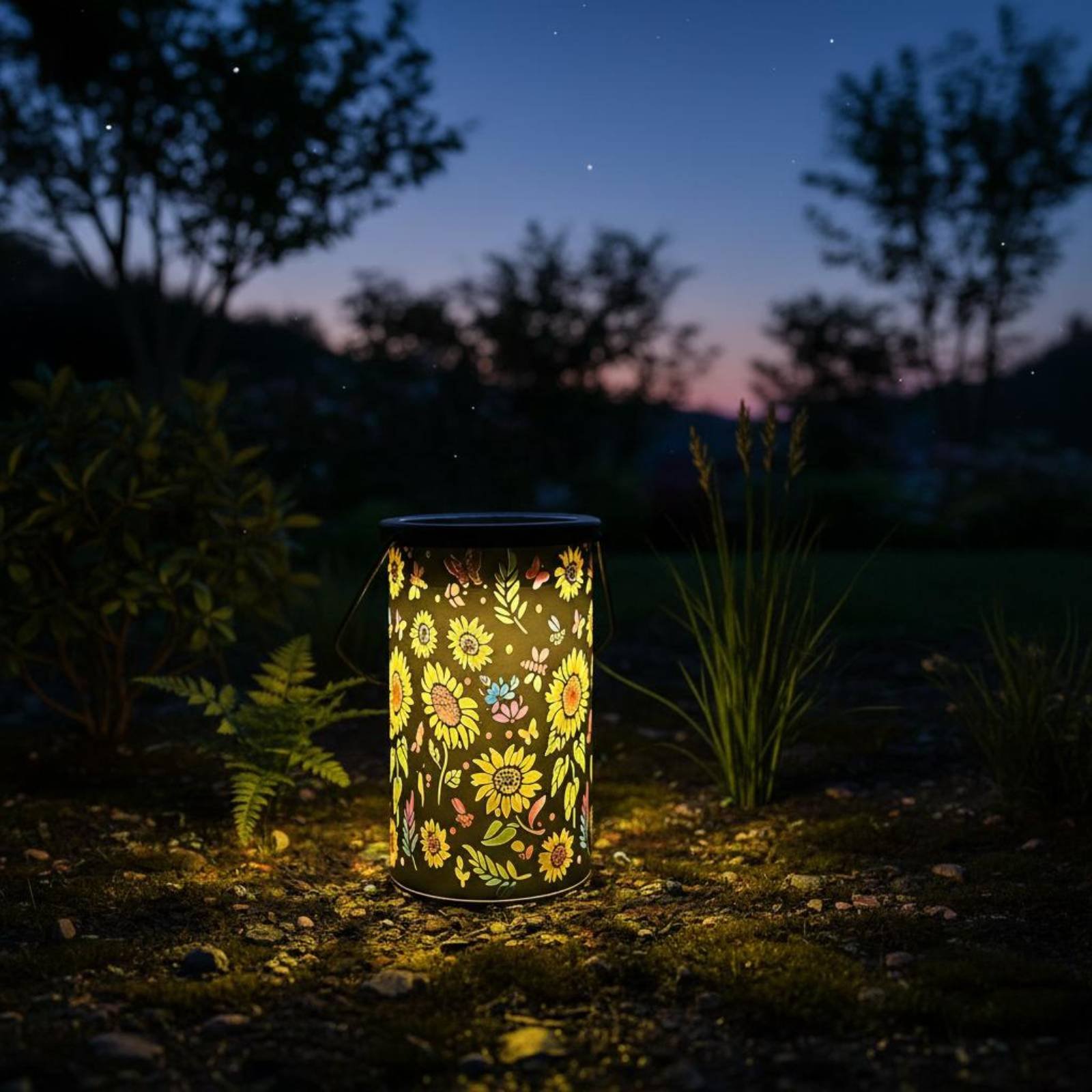 โคมไฟลายดอกไม้ ดีไซน์วินเทจ โค - Outdoor Lighting For Patio บทวิจารณ์และราคา