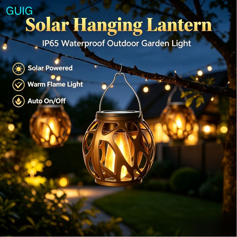 โคมไฟโซลาร์เซลล์แบบแขวน 1/2/4  - Outdoor Lighting On Trees บทวิจารณ์และราคา