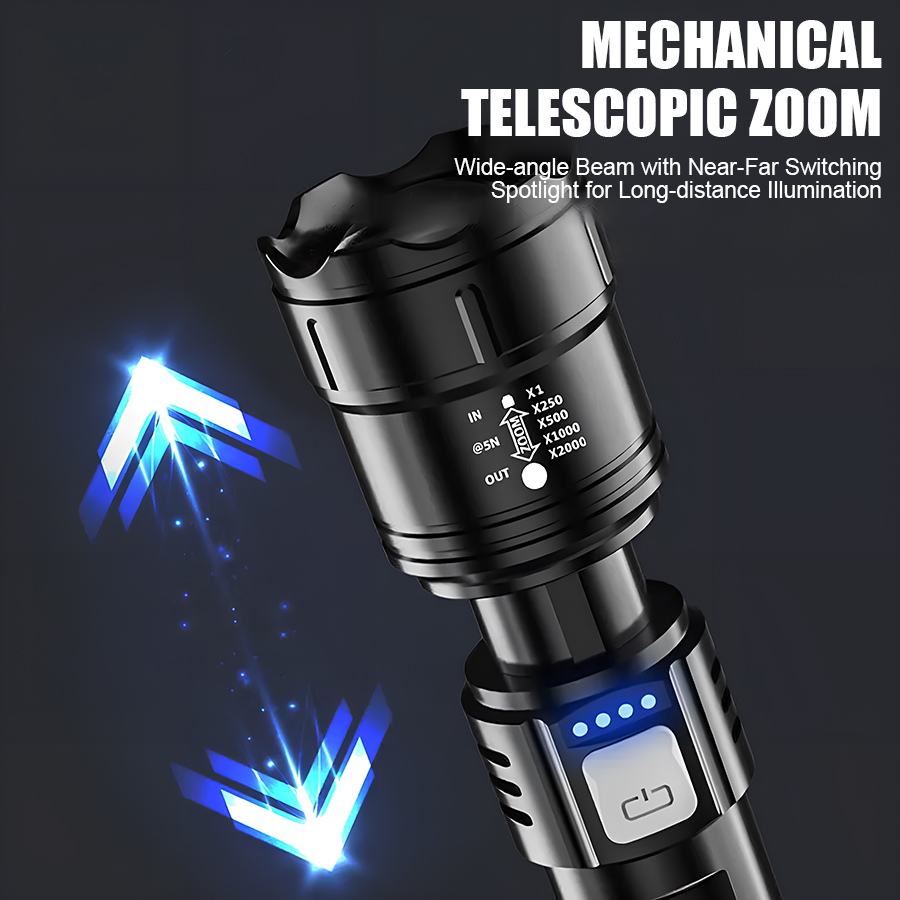 ไฟฉาย LED พลังงานสูง P50 แบบชา - Outdoor Lighting Guide บทวิจารณ์และราคา