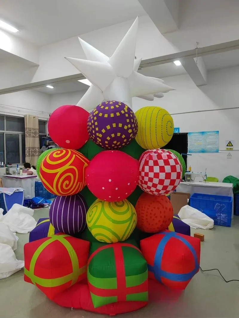 ตกแต่งกลางแจ้ง Inflatable คริส - Outdoor Lighting On Trees บทวิจารณ์และราคา