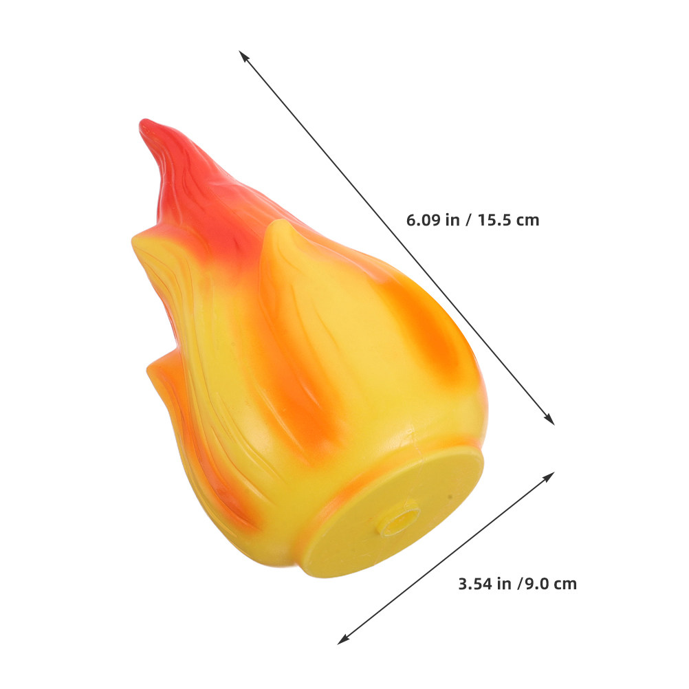 ฝาครอบโคมไฟพลาสติกลายเปลวไฟ สำ - Fire Torch Solar บทวิจารณ์และราคา