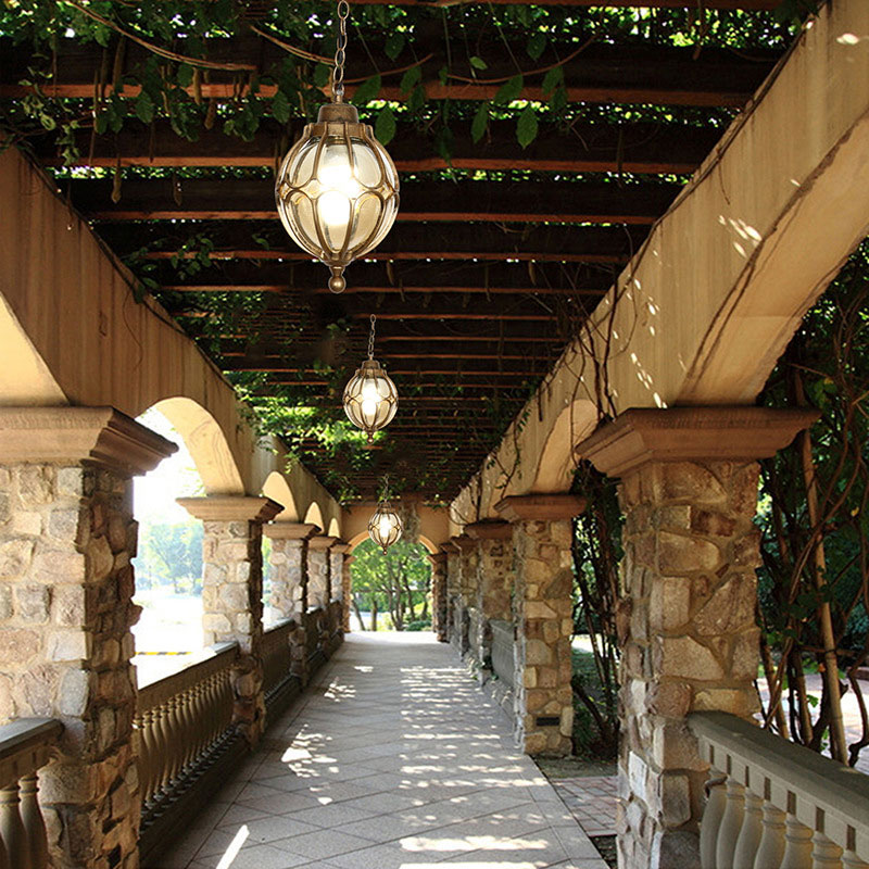 อเมริกันโคมระย้ากันน้ําทางเดิน - Outdoor Lighting Chandelier บทวิจารณ์และราคา
