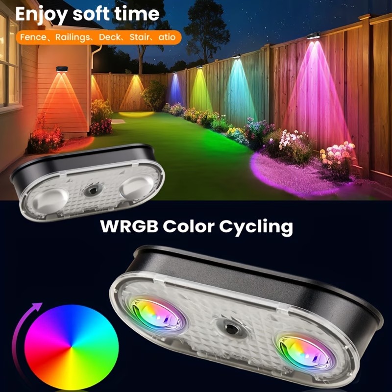 ไฟรั้วโซลาร์เซลล์ RGB IP44, 8  - Outdoor Lighting Linear บทวิจารณ์และราคา