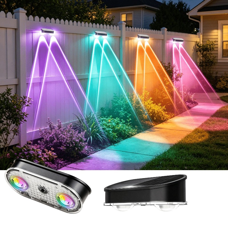 ไฟรั้วโซลาร์เซลล์ RGB IP44, 8  - Outdoor Lighting Linear บทวิจารณ์และราคา